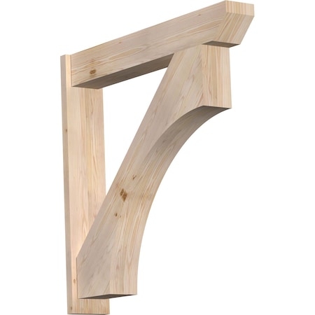 Ekena Millwork Westlake Slat Smooth Outlooker, Douglas Fir, 7 1/2"W x 44"D x 44"H OUT08X44X44WTL06SDF